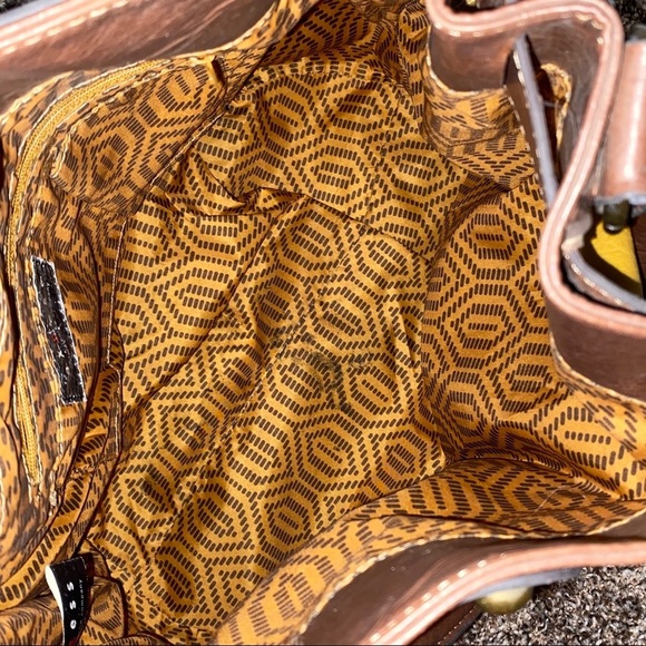 Axcess Liz Claiborne Color Block Boho Bag - Picture 10 of 15